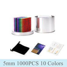 Load image into Gallery viewer, 5MM 1000PCS Buckyballs Bucky Balls Magnetic Spheres Magnets