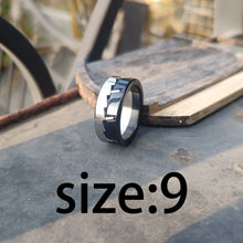 Load image into Gallery viewer, EDC Ratchet Fidget Ring – Stainless Steel Spinner Anxiety Ring for ADHD & Stress Relief