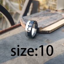 Load image into Gallery viewer, EDC Ratchet Fidget Ring – Stainless Steel Spinner Anxiety Ring for ADHD & Stress Relief