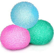 Load image into Gallery viewer, 3PCS Textured Stress Relief Squeeze Balls for Adults & Kids