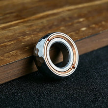 Charger l'image dans la galerie, Silver ratchet ring tactile fidget