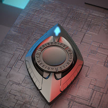 Load image into Gallery viewer, 3-in-1 Fidget Spinner Phone Ring Holder – Metal Gyro Stand & Anti-Drop Grip