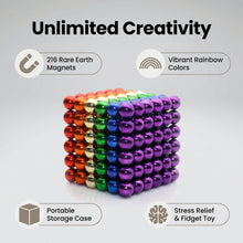 Load image into Gallery viewer, Original 5MM 216PCS Colorful Buckyballs Magnetic Balls Puzzles Desktop Toys