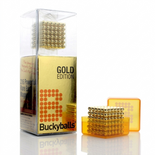 Charger l'image dans la galerie, Original 5MM 216PCS Gold Buckyballs Magnetic Balls Puzzles Desk Toy - Buckyballs Online Store