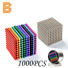 Cargar imagen en el visor de la galería, 5MM 1000PCS Buckyballs Bucky Balls Magnetic Fidget Spheres Magnets Office Toy