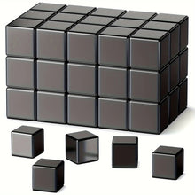 Load image into Gallery viewer, compact 100pcs cube magnets set in black