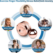 Load image into Gallery viewer, Steel Ball Orbiter Magnetic Fidget Spinner - 360° Rotation EDC Toy for Stress & Anxiety Relief