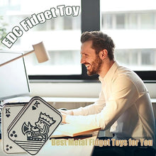 Load image into Gallery viewer, Poker Fidget Slider EDC Toy – Metal Magnetic Stress Relief Slider