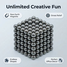 Load image into Gallery viewer, Original 5MM 216PCS Gray Buckyballs Magnetic Balls Puzzles Desktop Toys