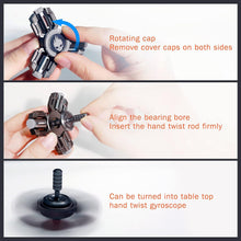 Load image into Gallery viewer, Luminous Fidget Spinner – 27 Light Modes ADHD Focus & Stress Relief Gyro