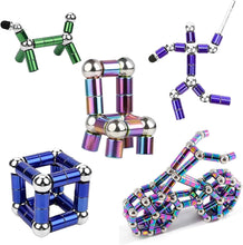 Load image into Gallery viewer, Magnetic Fidget Pen – Deformable Magnet Pen Toy with Steel Balls, Creative Stress Relief Writing Pen for Adults & Kids