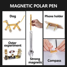 Load image into Gallery viewer, Magnetic Fidget Pen – Deformable Magnet Pen Toy with Steel Balls, Creative Stress Relief Writing Pen for Adults & Kids