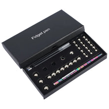 Load image into Gallery viewer, Fidget_Pen_Magnetic_Fidget_Toy_Magnet_Metal_Writing_Pen_Multicolor