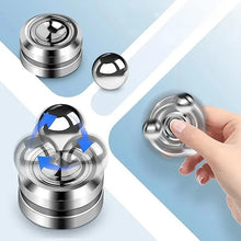 Load image into Gallery viewer, Steel Ball Orbiter Magnetic Fidget Spinner - 360° Rotation EDC Toy for Stress & Anxiety Relief