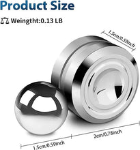 Load image into Gallery viewer, Steel Ball Orbiter Magnetic Fidget Spinner - 360° Rotation EDC Toy for Stress & Anxiety Relief