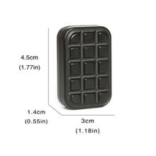 Load image into Gallery viewer, Black fidget slider toys on white background