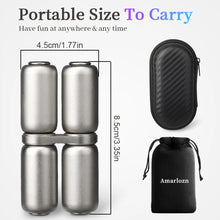 Load image into Gallery viewer, Alloy rotating roller toy with smooth bearings size