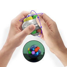 Load image into Gallery viewer, Hands twisting the fidget spinner ball