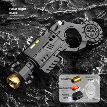Load image into Gallery viewer, Black EDC shell ejecting sensory toy pistol for adults