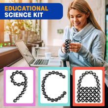 Load image into Gallery viewer, Polished hematite-style magnetic balls for stress relief