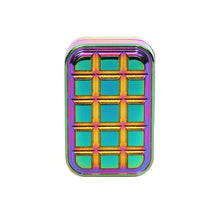 Load image into Gallery viewer, chocolate metal fidget slider rainbow