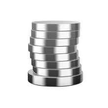 Load image into Gallery viewer, coin spinning gyro edc fidget toy stainless steel