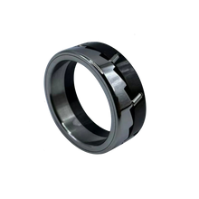 Load image into Gallery viewer, EDC ratchet fidget ring rotating with crisp sound for stress relief
