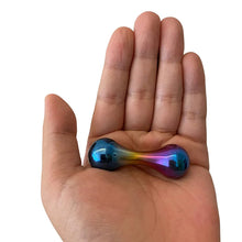 Load image into Gallery viewer, Aluminum alloy knucklebone toy with sandblasted colorful finish