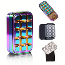 Load image into Gallery viewer, Chocolate-shaped metal fidget slider for anxiety relief