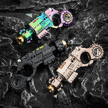 Load image into Gallery viewer, Metal shell ejecting pistol toy set in three color options