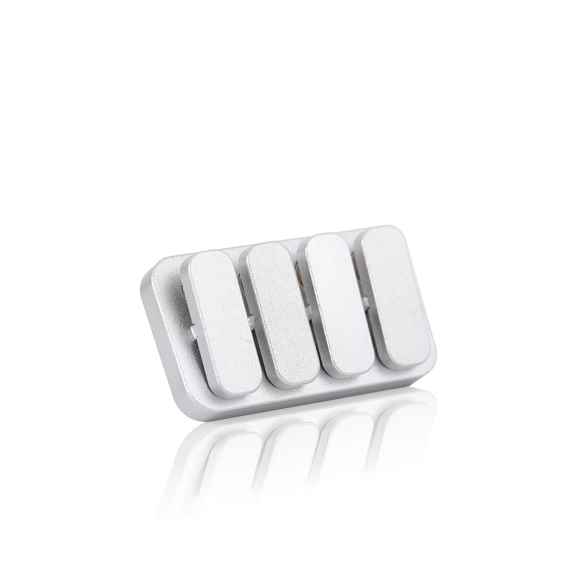 Fidget Slider en Métal EDC Fidget Clicker Slider Haptique Jouets Fidget Adultes