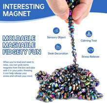 Charger l'image dans la galerie, Fidget toy setup with rainbow magnet stones