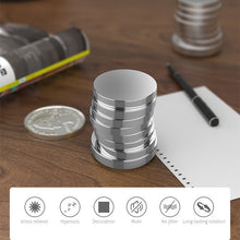 Load image into Gallery viewer, close up of coin spinning fidget toy rotation