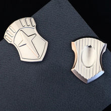 Load image into Gallery viewer, Front and back view of shield magnetic mechanical slider