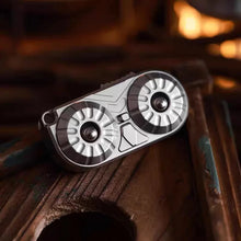 Charger l'image dans la galerie, Silver OWL stainless steel fidget slider