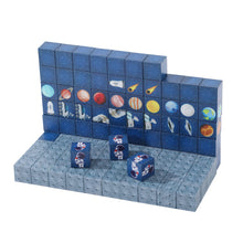 Load image into Gallery viewer, Space Exploration edition magnetic building blocks set with 100 magnet cubes