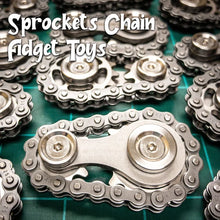 Load image into Gallery viewer, Close-up of stainless steel sprockets and smooth finish
