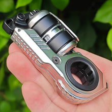 Charger l'image dans la galerie, Close-up of metal magnetic fidget slider held in hand