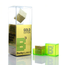 Cargar imagen en el visor de la galería, Original 4MM 216PCS Gold Buckycubes Magnetic Building Blocks Cubes Toy - Buckyballs Online Store