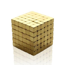 Load image into Gallery viewer, Original 4MM 216PCS Gold Buckycubes Magnetic Building Blocks Cubes Toy - Buckyballs Online Store