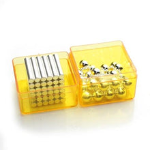 Load image into Gallery viewer, Original 4MM*24MM 36PCS Silver Buckybars + 8MM 27PCS Buckyballs Magnetic Balls Toys - Buckyballs Online Store