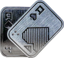 Load image into Gallery viewer, Poker Fidget Slider EDC Toy – Metal Magnetic Stress Relief Slider