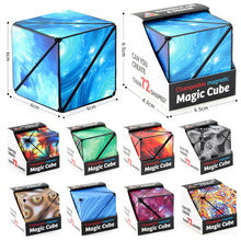 Load image into Gallery viewer, 3D Changeable Magnetic Magic Cube – Shape Shifting Box Fidget Toy & Brain Teaser