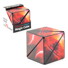 Load image into Gallery viewer, 3D Changeable Magnetic Magic Cube – Shape Shifting Box Fidget Toy & Brain Teaser