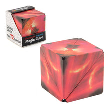 Load image into Gallery viewer, 3D Changeable Magnetic Magic Cube – Shape Shifting Box Fidget Toy & Brain Teaser