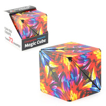 Load image into Gallery viewer, 3D Changeable Magnetic Magic Cube – Shape Shifting Box Fidget Toy & Brain Teaser