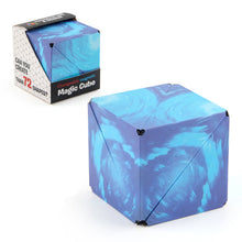 Load image into Gallery viewer, 3D Changeable Magnetic Magic Cube – Shape Shifting Box Fidget Toy & Brain Teaser