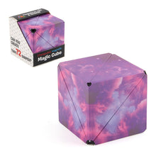 Load image into Gallery viewer, 3D Changeable Magnetic Magic Cube – Shape Shifting Box Fidget Toy & Brain Teaser