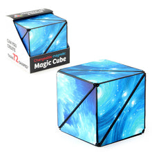 Load image into Gallery viewer, 3D Changeable Magnetic Magic Cube – Shape Shifting Box Fidget Toy & Brain Teaser