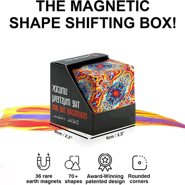 Introducing the Award-Winning Shashibo Fidget Cube Shape Shifting Box: Transforming Fun for All Ages